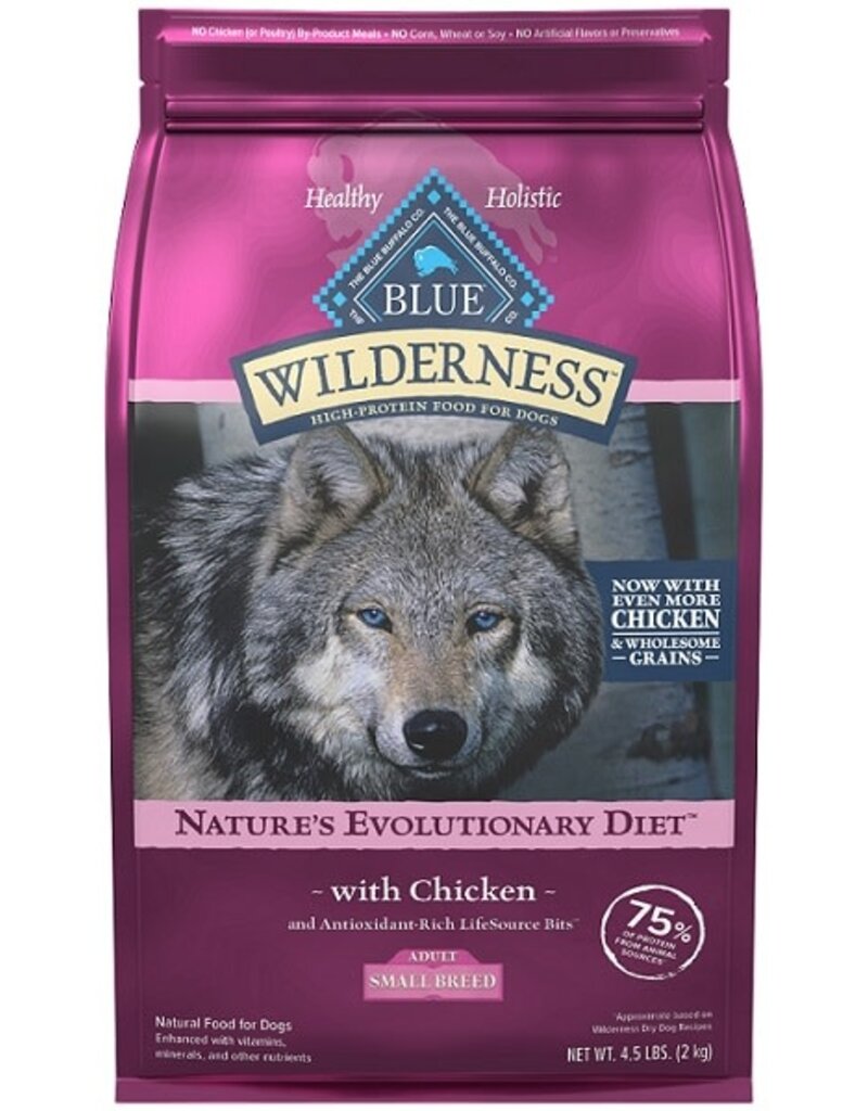 Blue Buffalo Blue Buffalo Wilderness Chicken Small Breed Adult Dog 4.5LB