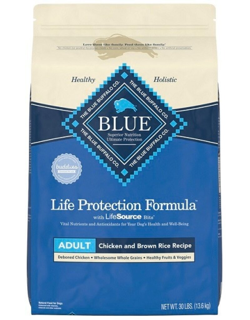 Blue Buffalo Blue Buffalo Life Protection Adult Chicken & Brown Rice Dog Food 30LB