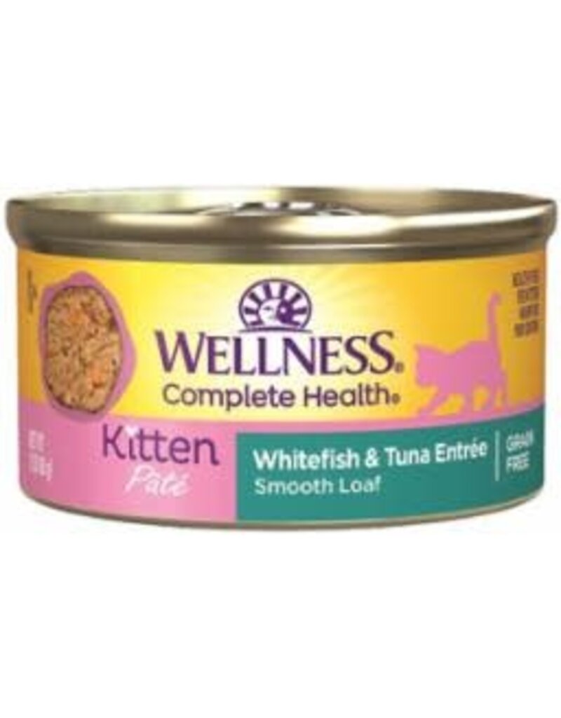 Wellness Wellness Complete Health Whitefish & Tuna Kitten Canned Food 3oz