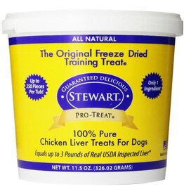 Gimborn Stewart Freeze Dried 100% Chicken Liver Dog Treats 11.5 oz