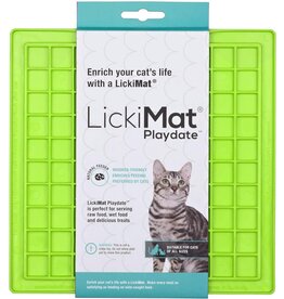 LickiMat LickiMat Playdate Cat Green