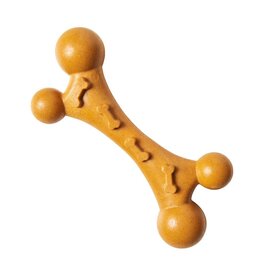 Ethical Ethical Bambone Nubby Peanut Butter Bone Dog Toy 7"