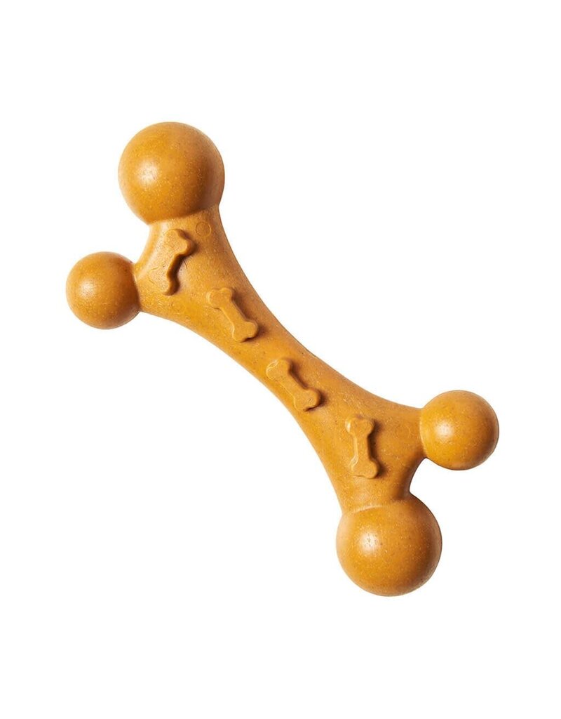 Ethical Ethical Bambone Nubby Peanut Butter Bone Dog Toy 7"