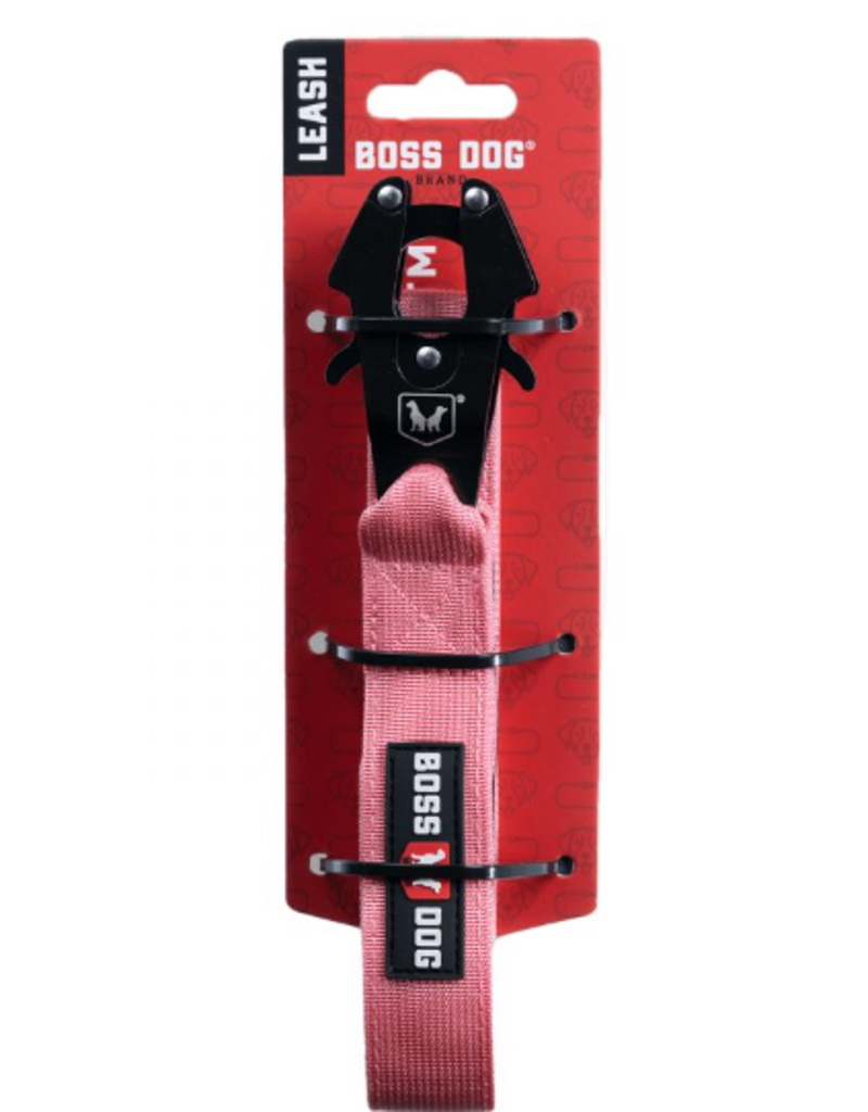 Boss Dog Brands BOSS DOG TACTICAL LEASH PINK 6ft