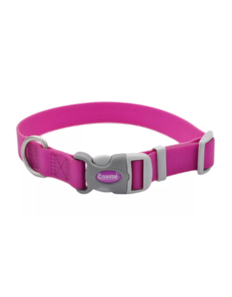 Coastal Pet Products Coastal Water Proof Collar Purple (M) 14"-20"