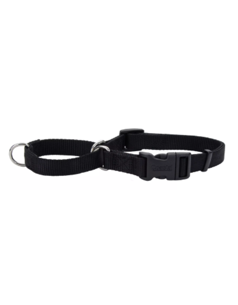 Coastal Pet Products Coastal Martingale Collar With Buckle - Black (M)