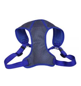 Coastal Pet Products Comfort Soft Sport Wrap Adjustable Dog Harness Blue-XXS