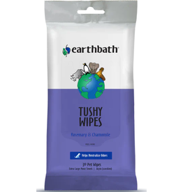 Earth Animal EARTHBATH DOG WIPES TUSH ROSEMARY CHAMOMILE 100 COUNT