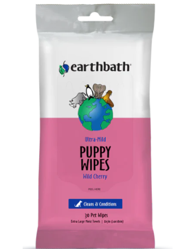 Earth Animal EARTHBATH DOG WIPES PUPPY 30 COUNT