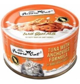 Fussie Cat FUSSIE CAT CC 2.47oz/24 TUNA ANCH IN GOAT MILK