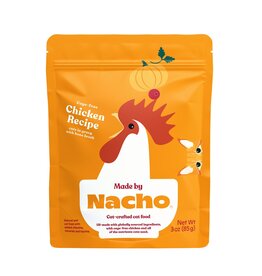 Made By Nacho Chicken Cuts in Gravy With Bone Broth Pouch Cat 24 / 3 oz