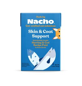 Nacho Made By Nacho Skin & Coat Herring & Cod Pate in Bone Broth Cat 12 / 6.4 oz