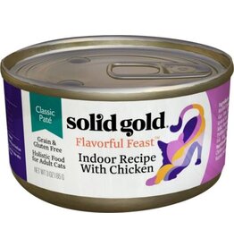 Solid Gold Flavorful Feast Grain Free Chicken Recipe Canned Cat Food 3oz
