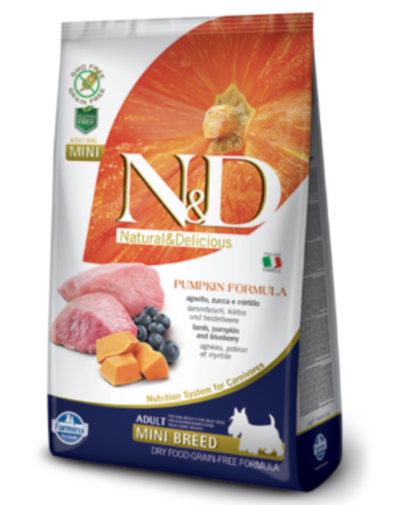 Farmina Farmina Grain-Free Pumpkin Lamb & Blueberry Adult Dog Mini 5.5lb