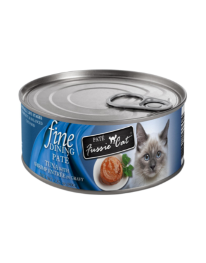 Fussie Cat FUSSIE CAT FINE DINING CC 2.82.oz/24 TUNA SHRMP PATE