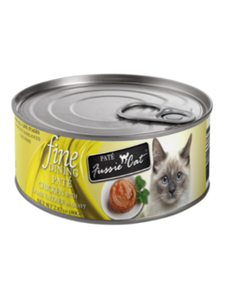 Fussie Cat FUSSIE CAT FINE DINING CC 2.82.oz/24 CHKN LAMB PATE