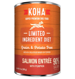 Koha Koha Dog Can GF Salmon Entree 13 oz 12/Case