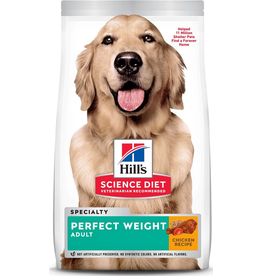 Hill's Science Hill's Science Diet Adult Perfect Weight Dry Dog Food, Chicken Recipe, 4 lb Bag (2972)