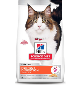 Hill's Science Hill's Science Diet Adult Perfect Digestion Salmon, Brown Rice, and Whole Oats Recipe Cat Food (605831)