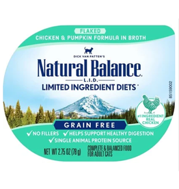 Natural Balance Natural Balance LID Chicken & Pumpkin in Broth Cat 24 / 2.75 oz