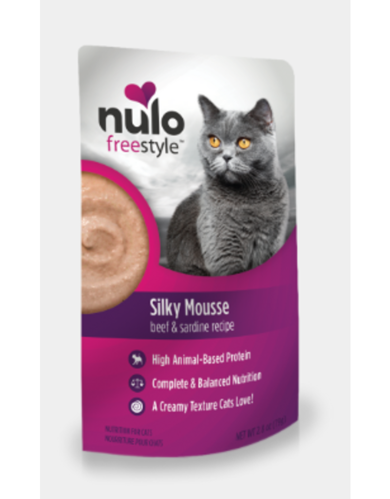Nulo NULO FREESTYLE CAT MOUSSE GRAIN FREE BEEF & SARDINE 2.8OZ