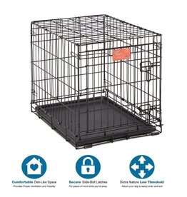 Midwest Midwest # 1624 Lifestages Dog Crate with Divider Panel 24" x 18 x 21
