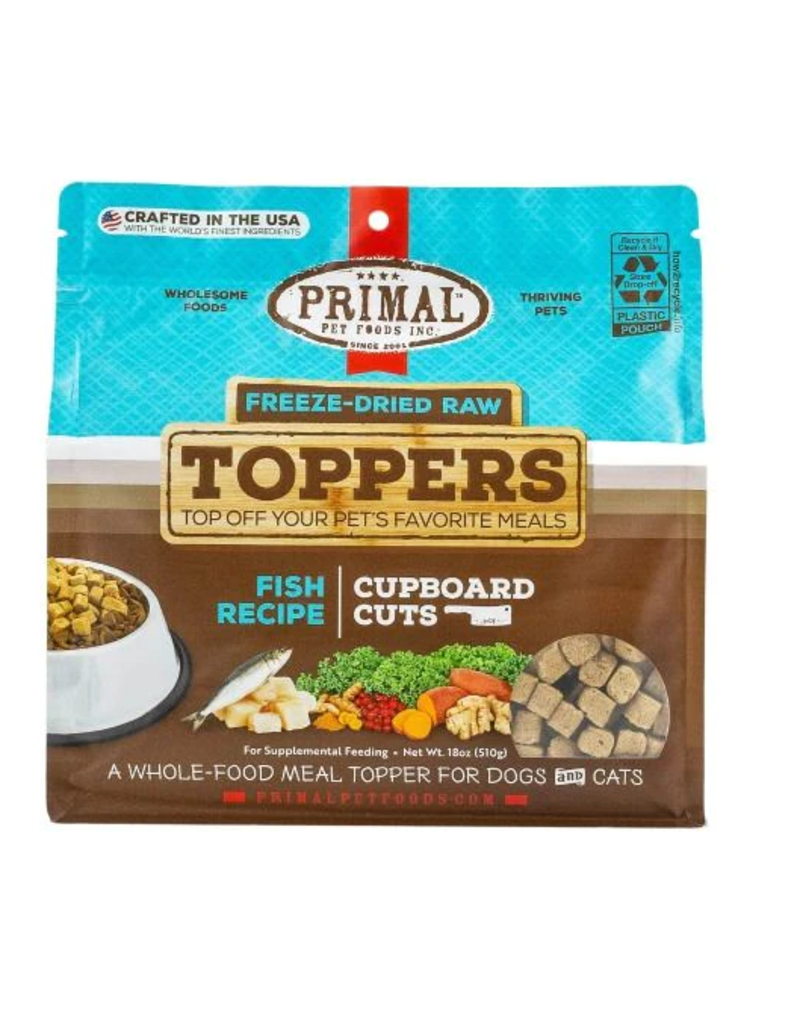 Primal Primal Freeze Dried Toppers Fish Recipe 18oz