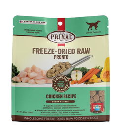 Primal Primal Freeze Dried Raw Pronto Chicken Recipe Dog Food 25oz