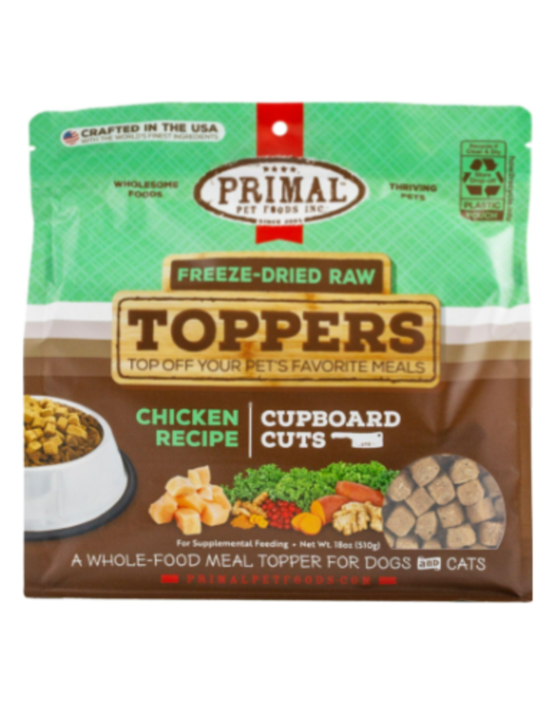 Primal Primal Freeze Dried Toppers Chicken Recipe 18oz