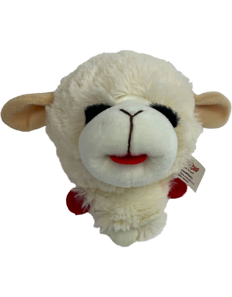 Multipet Multipet Lamb Chop Knobby Noggins Dog Toy Assorted 5"