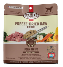 Primal Primal Freeze Dried Raw Pronto Pork Recipe Dog Food 25oz
