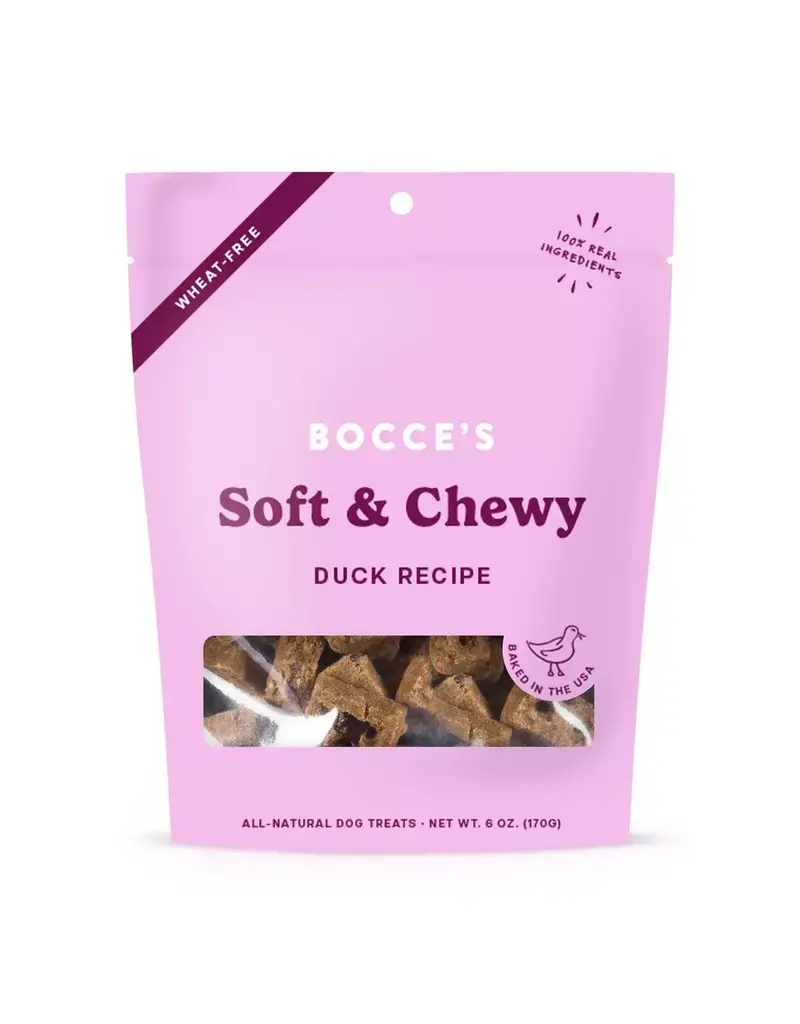 Bocce's Bakery Bocce's Soft & Chewy Duck Recipe Dog Treats 6oz