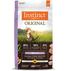 Nature's Variety Instinct Nature's Variety Cat Original Kitten Chicken Grain Free 4.5 lb/4