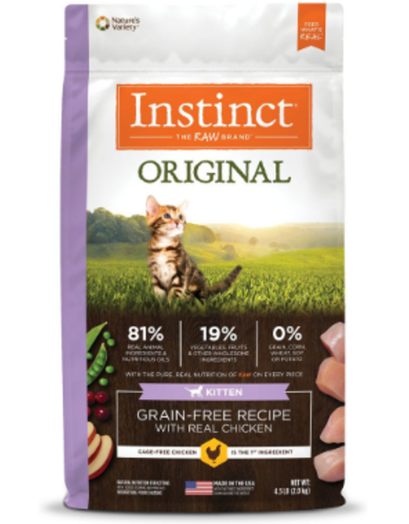 Nature's Variety Instinct Nature's Variety Cat Original Kitten Chicken Grain Free 4.5 lb/4