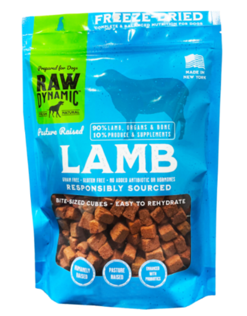 Raw Dynamic Raw Dynamic Freeze Dried Raw Lamb Recipe Dog Food 14oz
