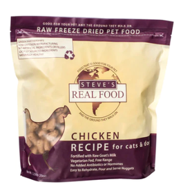 Steve's STEVE'S REAL FOOD DOG CAT FREEZE-DRIED NUGGETS CHICKEN 1.25LB