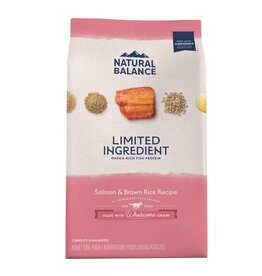 Natural Balance Natural Balance L.I.D. Limited Ingredient Diets Dog Food, Salmon & Brown Rice Formula 4 lb