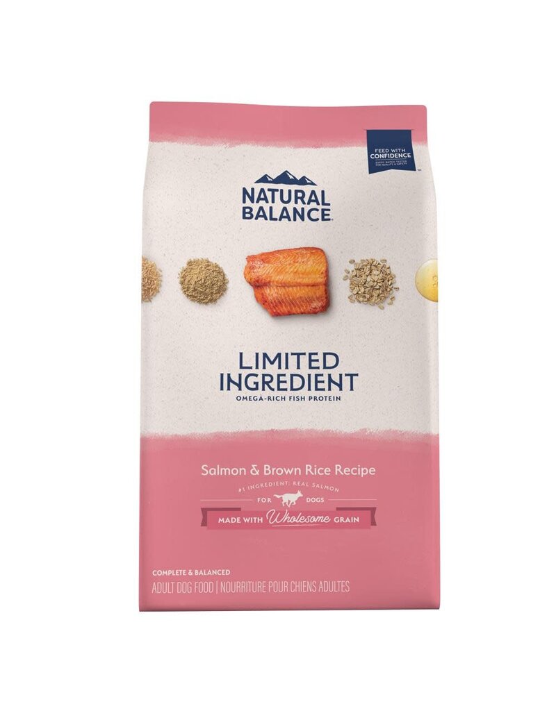 Natural Balance Natural Balance Limited Ingredient Diets Dog, Salmon & Brown Rice Formula 4 lb