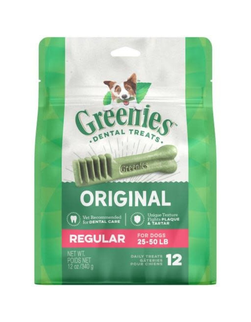 Greenies Greenies Treat Pack 12oz Regular 12 Count
