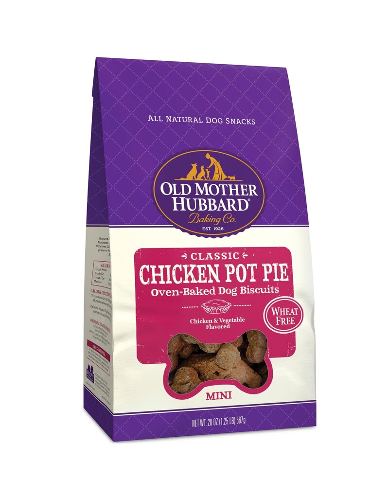 Old Mother Hubbard Classic Oven Baked Chick Pot Pie/Mini 20OZ (6)