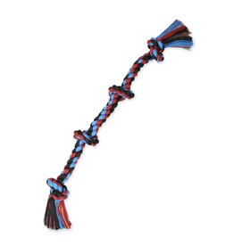 Mammoth Pet Mammoth Chew Rope Tug X Large 4 Knot (Assorted Colors)