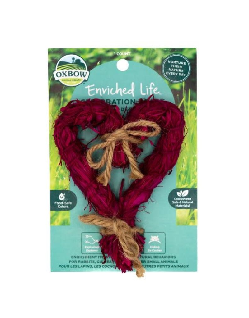 Oxbow Oxbow Enriched Life Celebration Heart Small Animal Toy