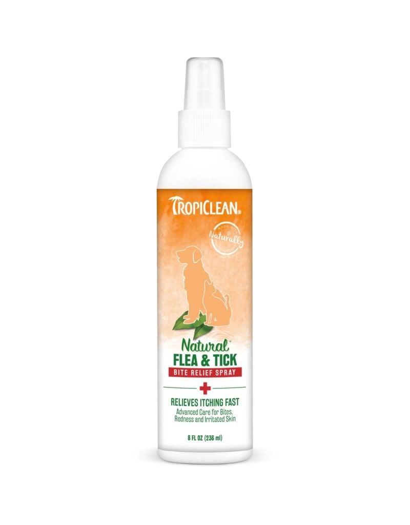 TropiClean Tropiclean Natural Flea & Tick Bite Relief Spray 8 oz