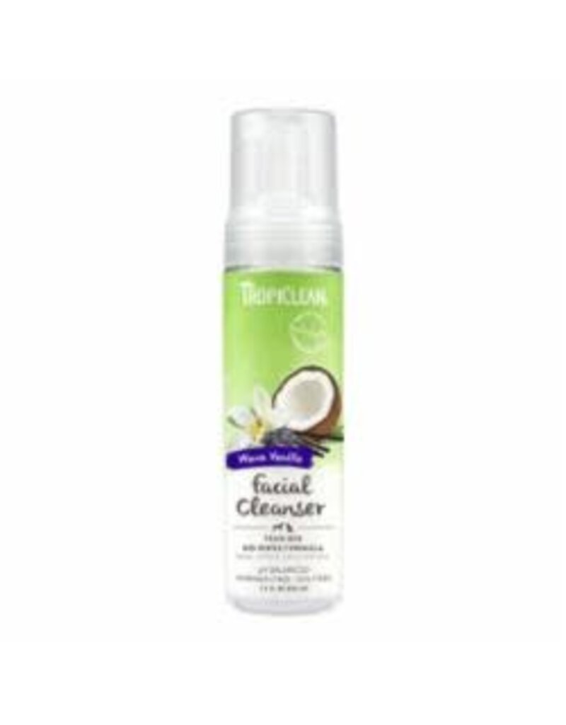 TropiClean Tropiclean Warm Vanilla Waterless Facial Cleanser for Dogs 7.4oz