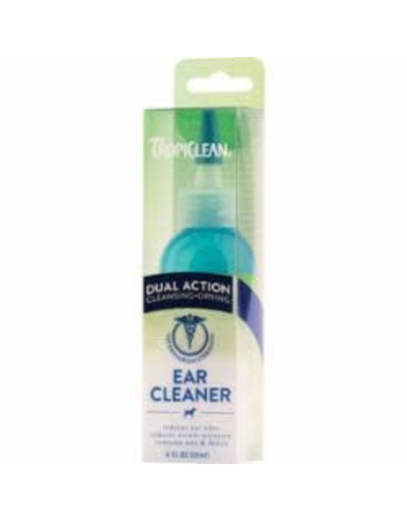 TropiClean Tropiclean Dual Action Ear Cleaner for Pets 4oz