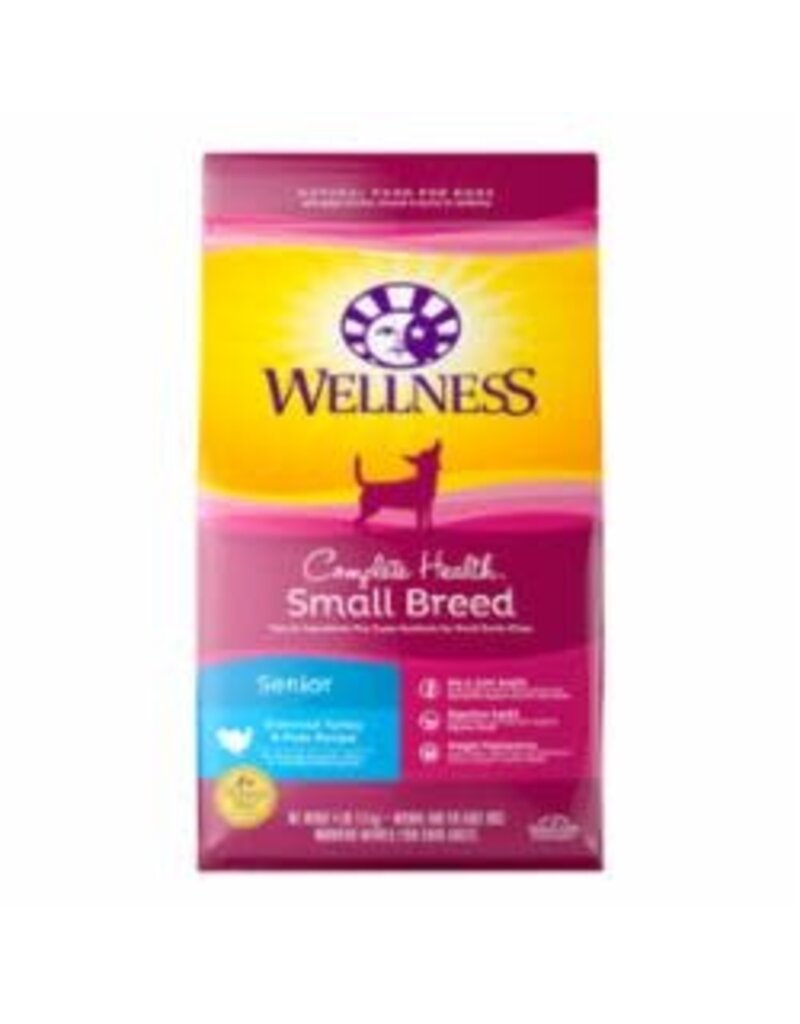 Wellness Wellness Complete Health Turkey & Peas Recipe Small Breed Senior Dog Food 4LB