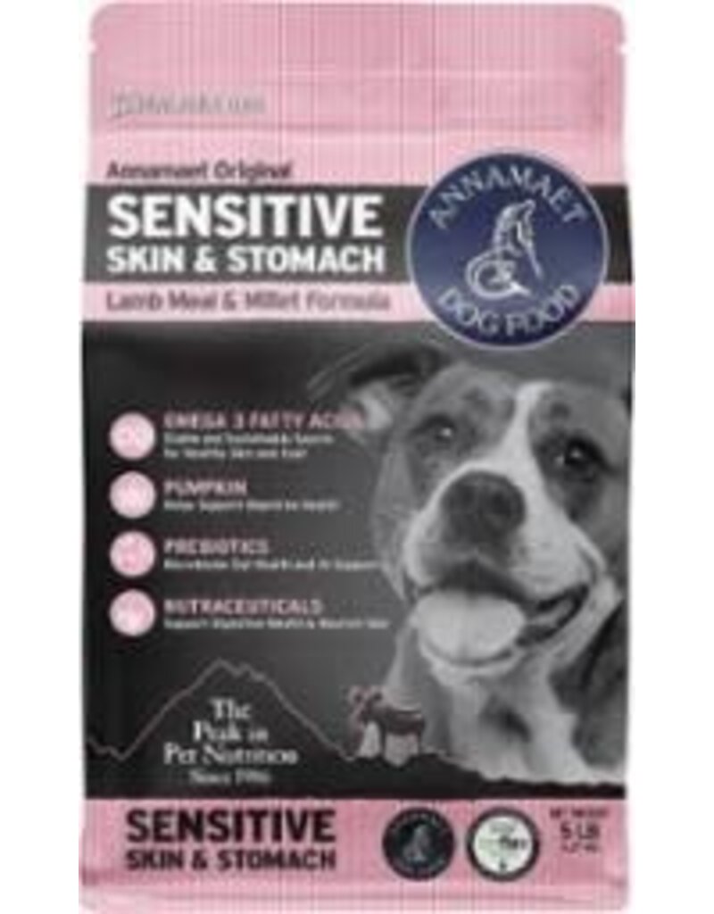 Annamaet Annamaet orig 5lb sensitve skin & stomach lamb millet