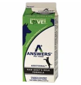 Answers Answers Goat Milk Half Gal