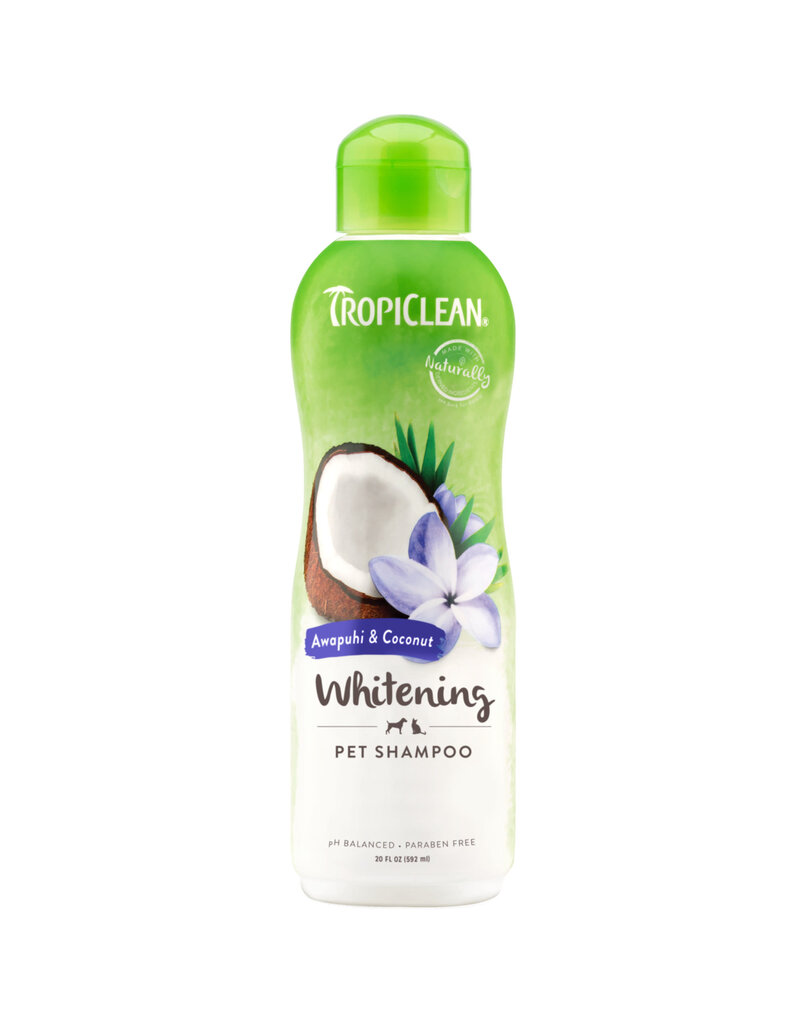 Tropiclean Awapuhi & Coconut Whitening Pet Shampoo 20oz