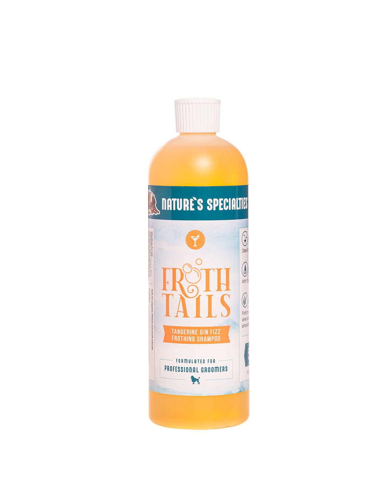 Nature's Specialties froth tails tangerine shampoo